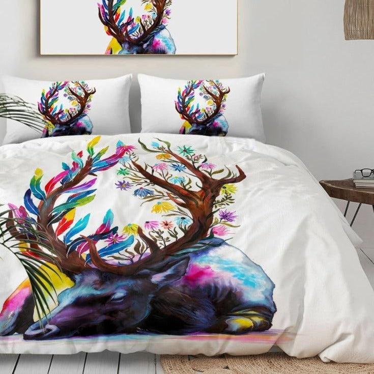 Kuschelige Hirsch Bettwäsche