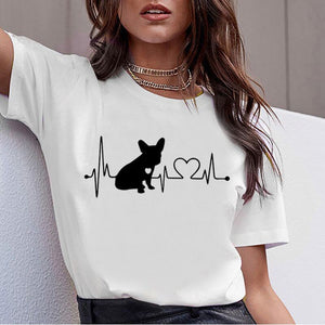 T-Shirt Herzschlag Schäferhund