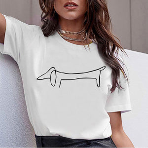 T-Shirt Herzschlag Schäferhund