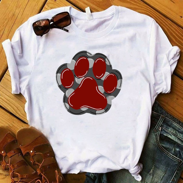 T-Shirt Dog Paw
