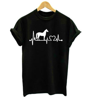 T-Shirt Herzschlag Pferd