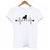 T-Shirt Herzschlag Bulldogge