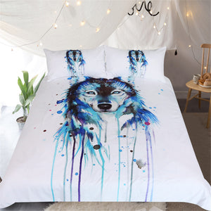 Kuschelige Wolf Bettwäsche