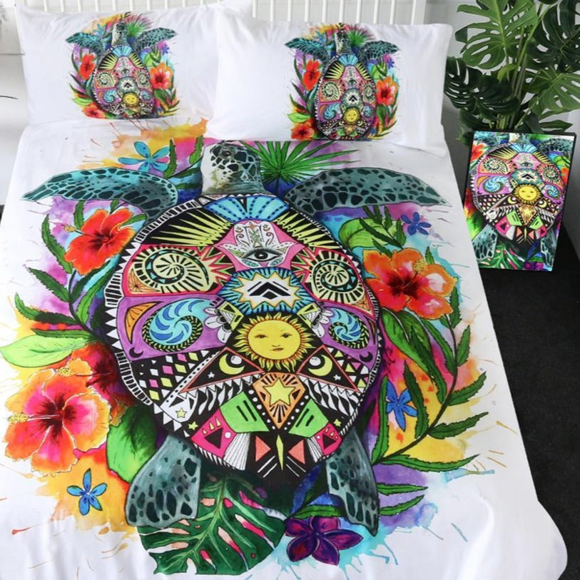 Kuschelige Schildkrötenbettwäsche